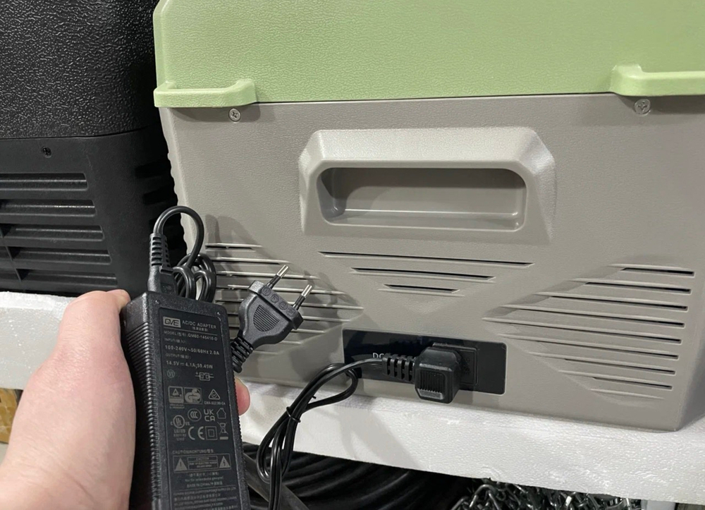 Адаптер блок питания для компрессорных холодильников, медный кабель (Alpicool, Meyvel, Libhof, Sumitachi, Ледоход), Ток-Мастер, TG (1 шт.) -