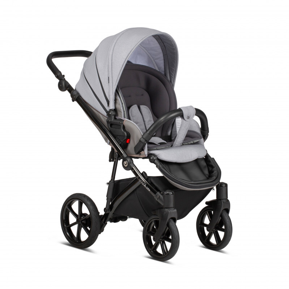Коляска 2 в 1 Tutis Viva Life New 2020 №074 SLEET (Серый)