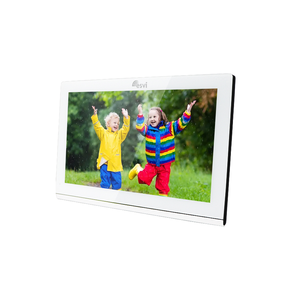 EVJ-13 WiFi цветной FHD (1080P), 10 видеодомофон на две вызывные панели, слот microSD, Wi-Fi
