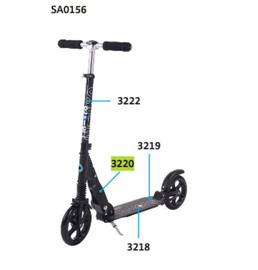 Пластины крепления (левая и правая) SUSPENSION черный