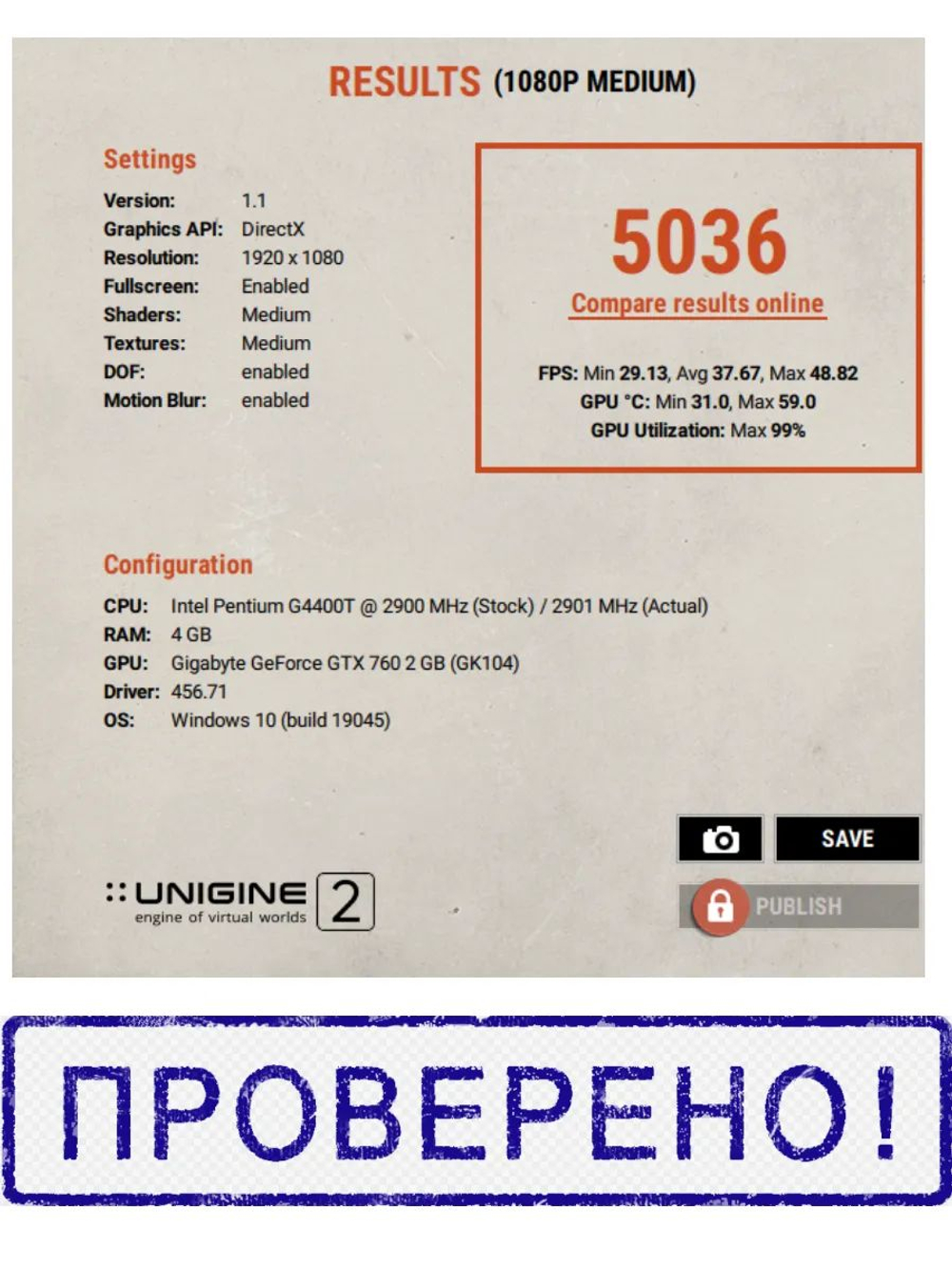 Игровая видеокарта GIGABYTE GV-N760OC-2GD