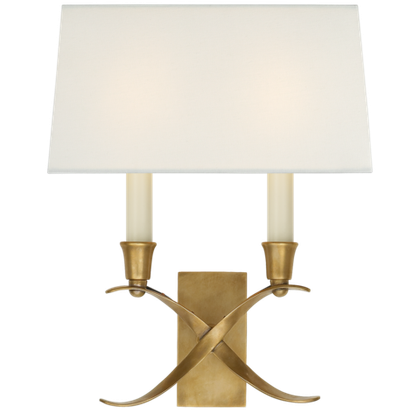 Настенный светильник Visual Comfort Cross Bouillotte Small Sconce