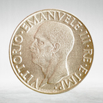 Italy 1 Lira 1940 R "Victor Emmanuel III - Eagle and Fasces", AU