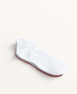 OYSHO Набор из трех пар носко вдля кроссовок с язычком из полиамидной смеси, бледно-розовый