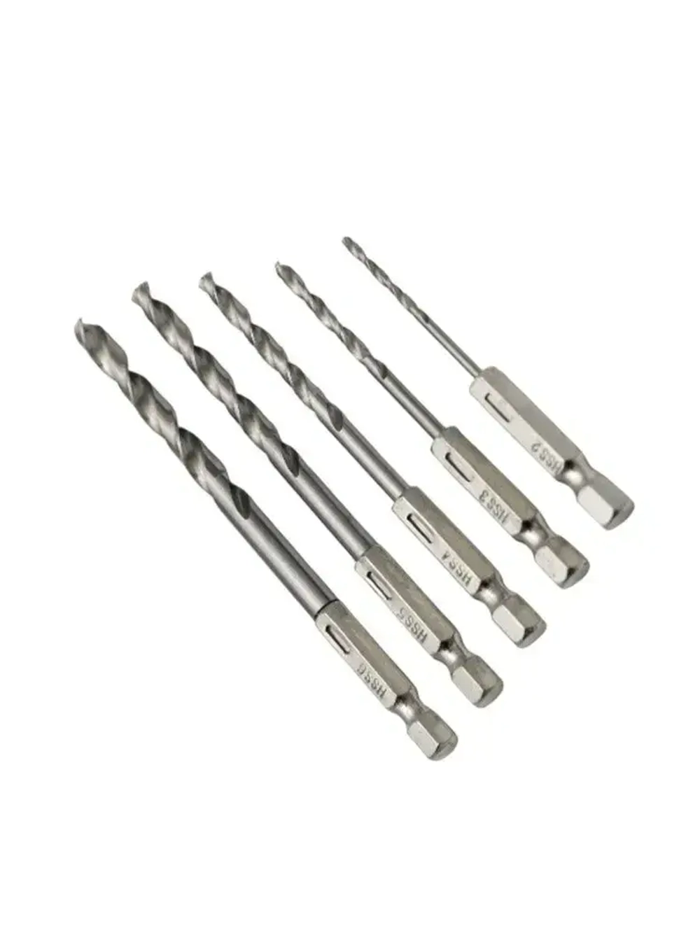 Набор сверл по металлу c шестигранным хвостовиком 5 шт VIRA