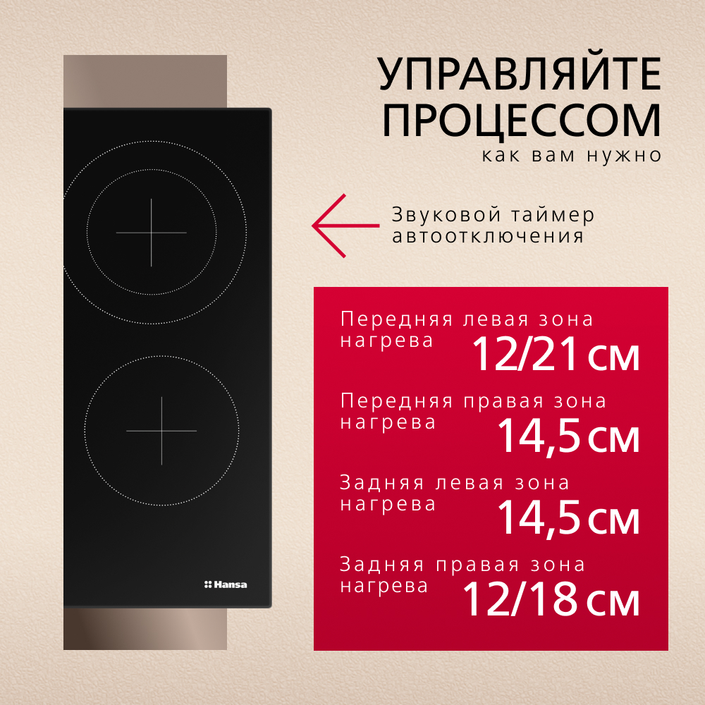 Электрическая панель Hansa BHC96508