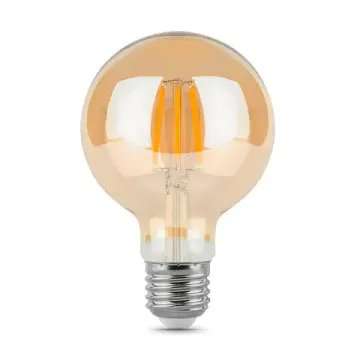 Лампа LED Filament G95 E27 6W Golden 2400K 105802006-D Gauss