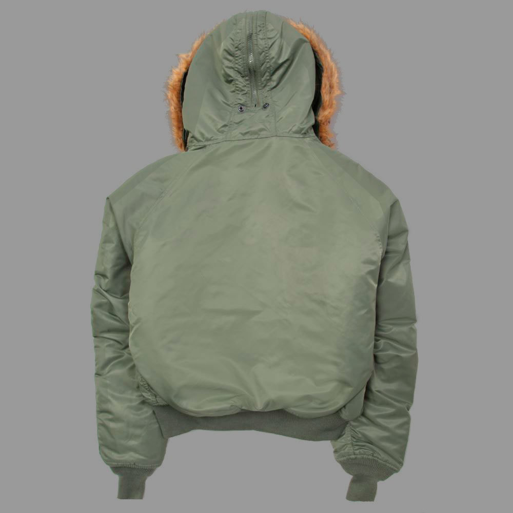Куртка Мужская Alpha N-2B Flight Jacket (оливковая -S.green)