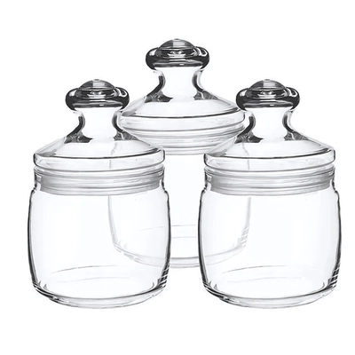 Банка с крышкой ЧЕШНИ 3 шт. 500 мл