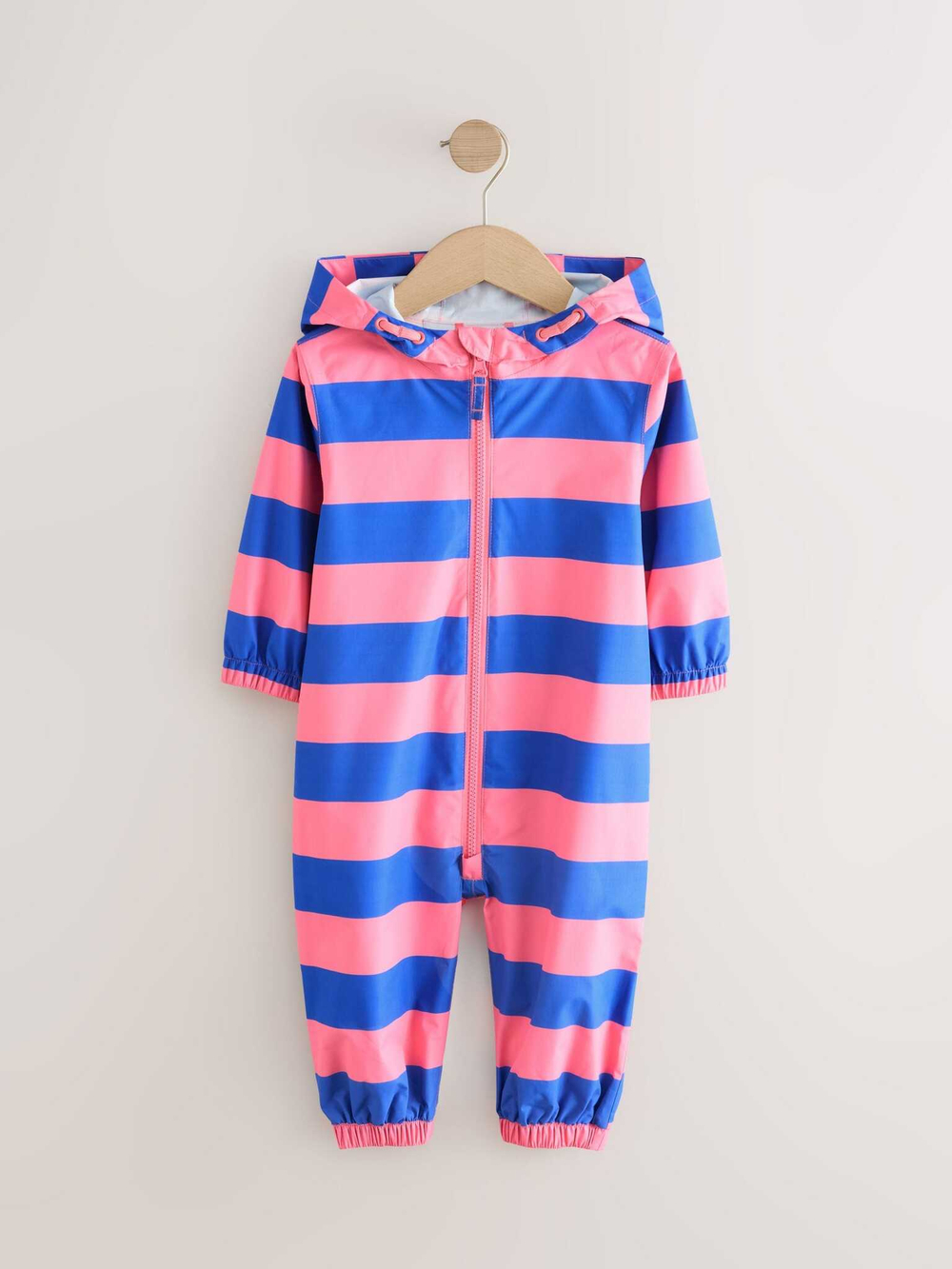 Комбинезон непромокаемый для девочки Next AA7-605, Синий, Розовый