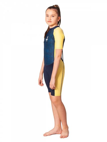 Гидрокостюм детский Sargan Sport 1082/BL 2 мм синий/песочный