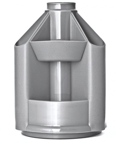 Органайзер вращающийся Mini Desk серый метал. (Стамм)