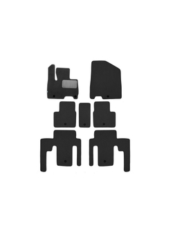 Коврики в салон для KIA Carnival Prestige, 2020-,минивэн, 7шт.(текстиль) KLEVER0502506922110KH
