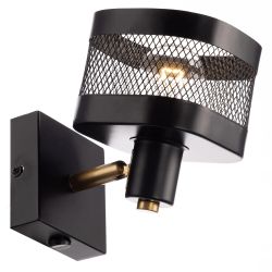 Citilux Хаген CL531515 Спот с выключателем Чёрный