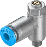 GRLA-M5-QS-4-D Дроссель с обратным клапаном