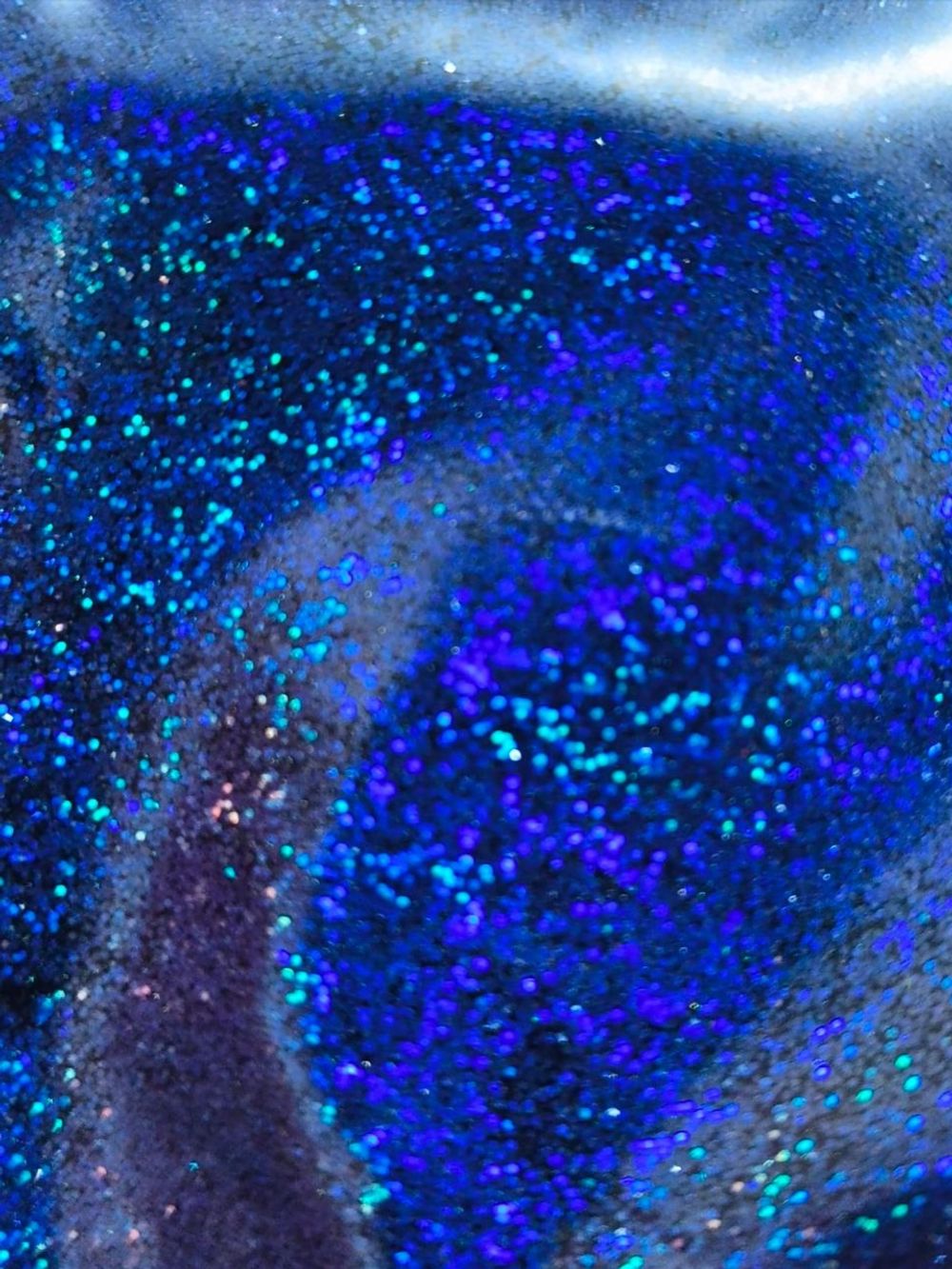 Блёстки Глиттеры 814-02мм - Тёмно-синий голографик - универсальные