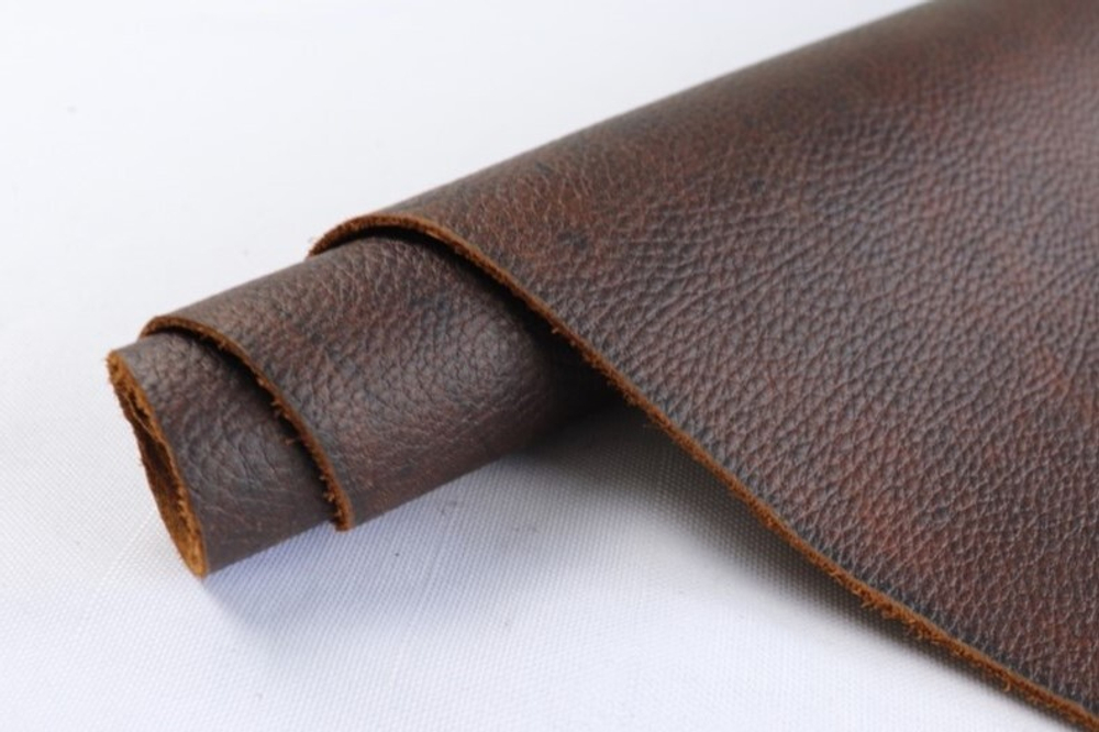 1,4-1,6 Кожа Крейзи Хорс Бургастон Темный Виски