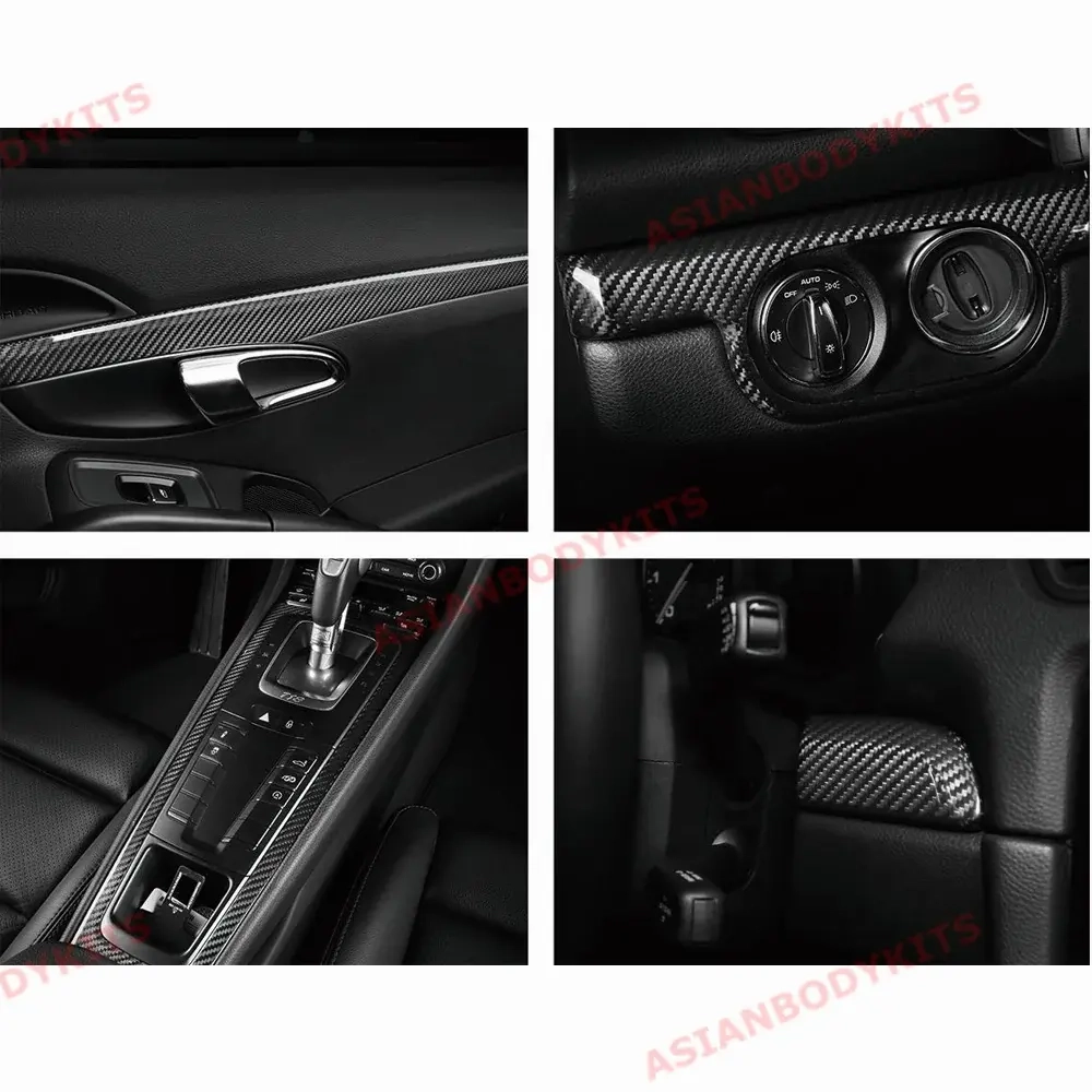 Карбоновый интерьерный набор для Porsche 718 982 Boxster/Cayman 2016+ Порше