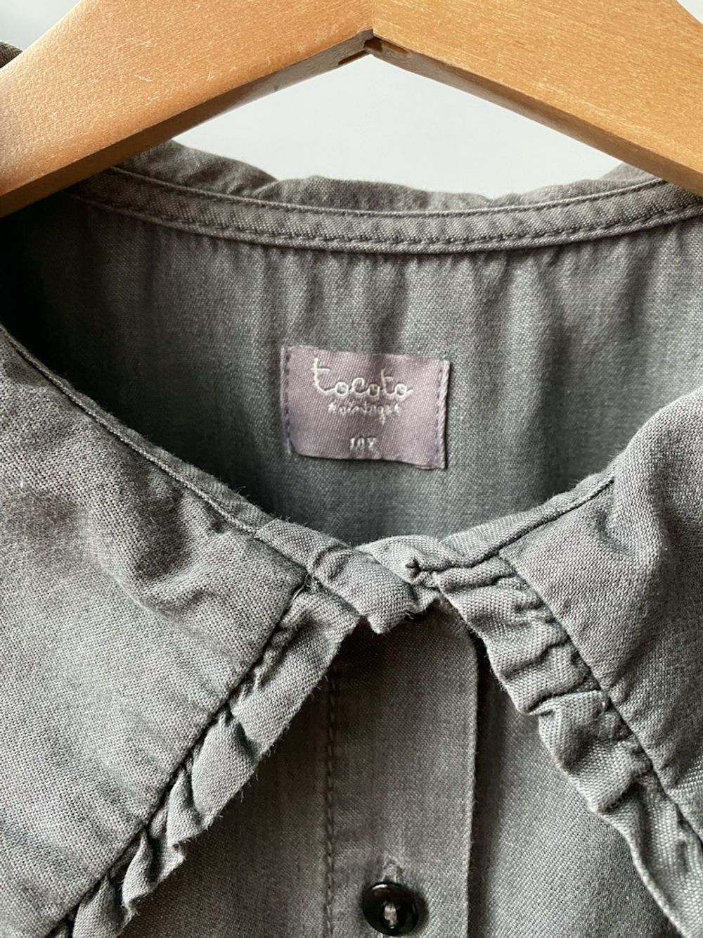 Хлопковая блузка Tocoto, 140