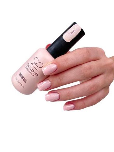 Lovia Cure 4in1 Liquid Gel Wedding Vibe Ring - Полигель Архитектор с шиммером, 17 мл