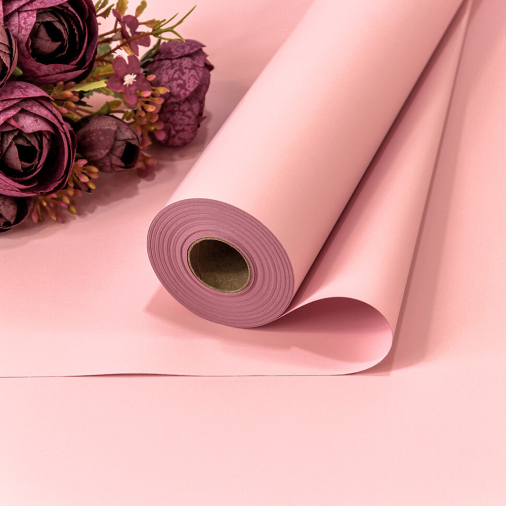 Пленка В рулоне 32 м х 58 см (Розовый)