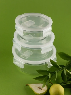 Контейнеры для еды стеклянные, 325 мл. 2 шт, 600 мл 1 шт.