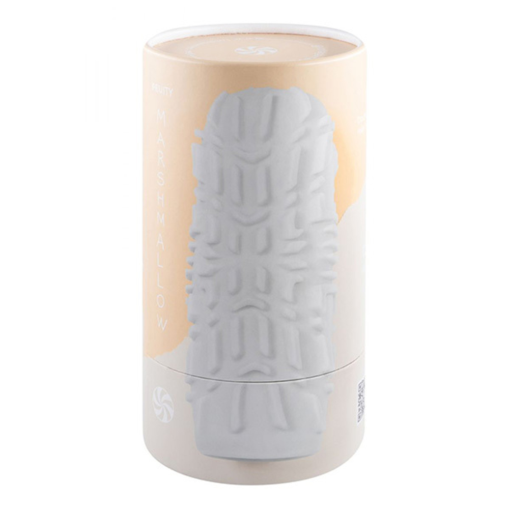 Белый мастурбатор 14см Lola Games Marshmallow Maxi Fruity 8073-01lola