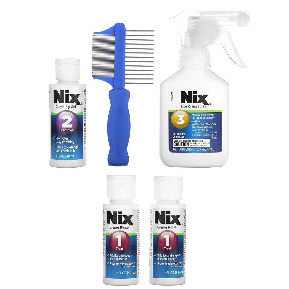 Nix, полный набор для лечения вшей, 1 набор