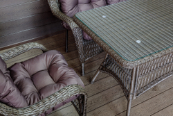 Садовый комплект из искусственного ротанга Мэдисон НЬЮ (Medison NEW) Lunch set с подушками на сиденье и спинку