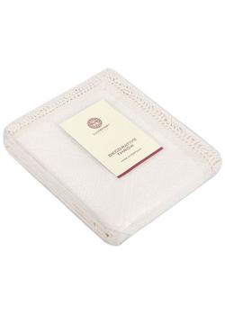 Покрывало 240x260 Luxberry Alice экрю Португалия упаковка