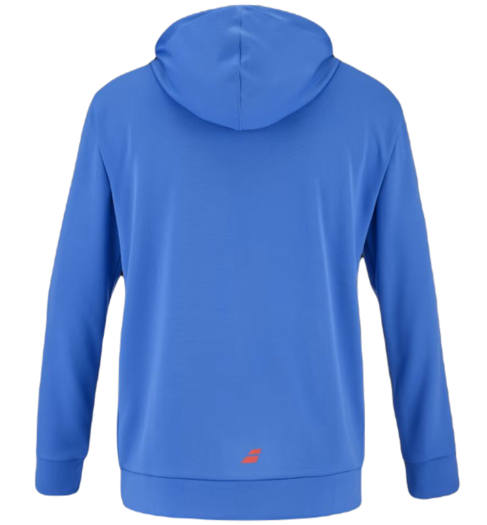 Мужская теннисная кофта Babolat Padel Hood Sweat Men - french blue