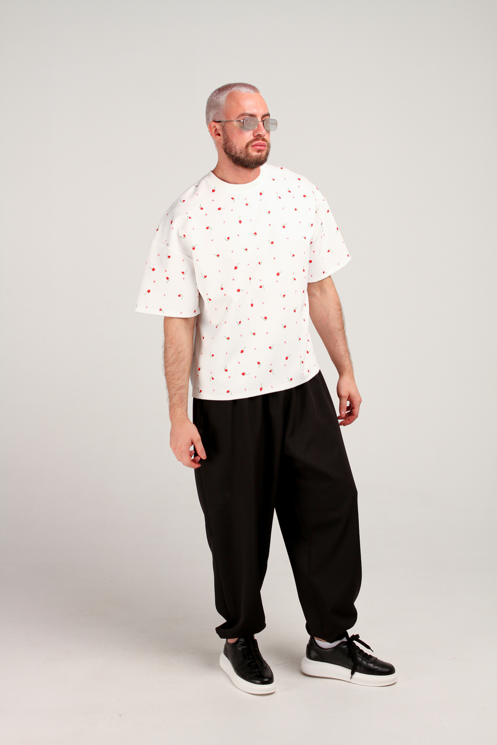 ФУТБОЛКА NUMERO 1 белый тюльпан MEN