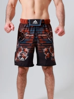 Шорты мужские спортивные для мма mma с разрезами