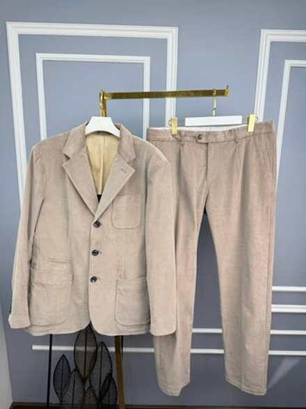 Вельветовый костюм Brunello Cucinelli