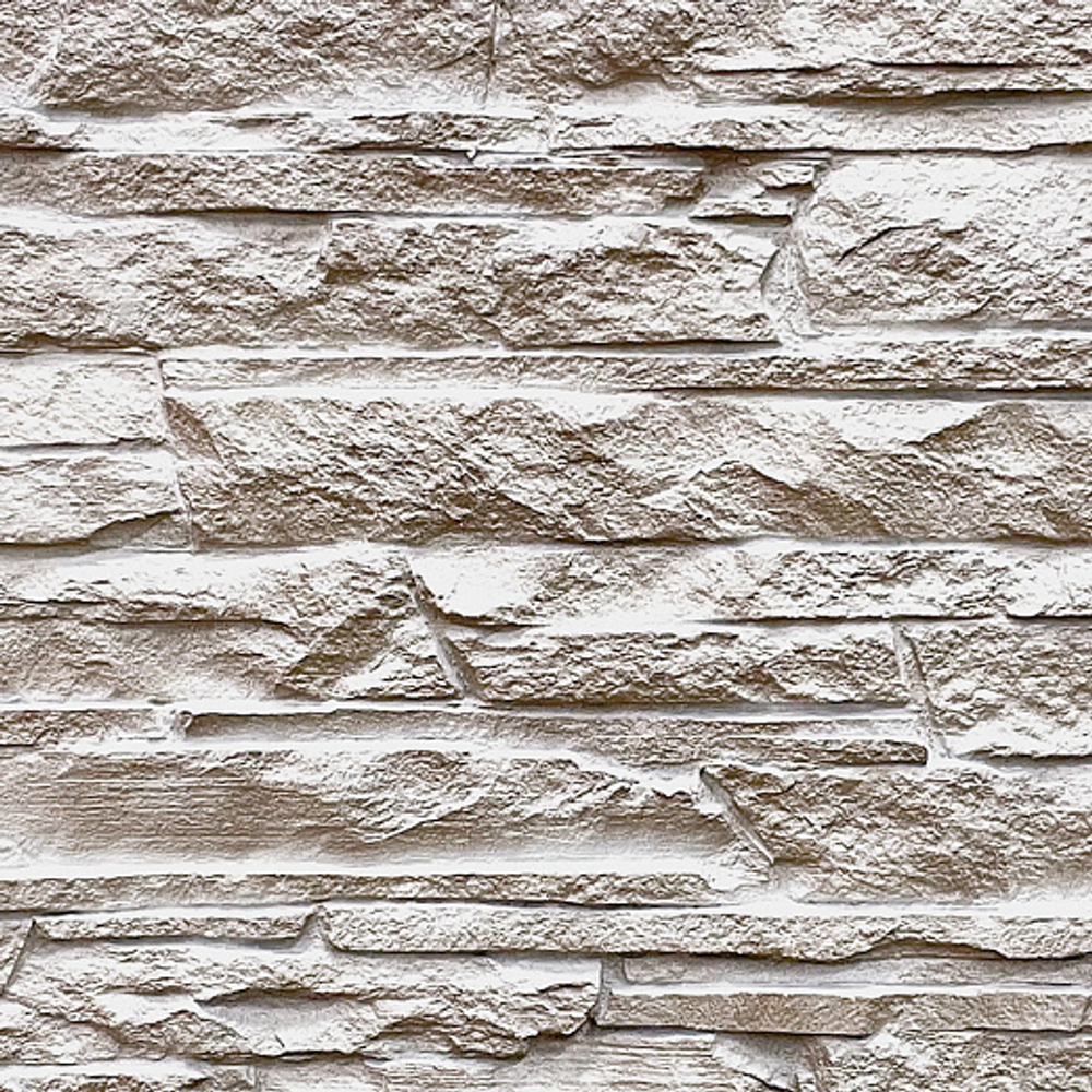 Фасадные панели Скала, мелованный белый Fineber (Файнбир)