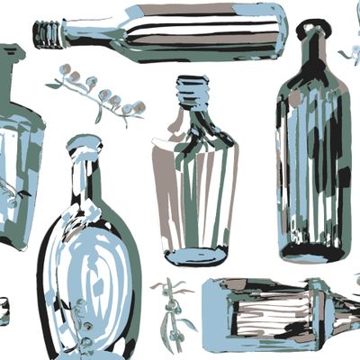 Винтаж стеклянные бутылки Vintage glass bottles