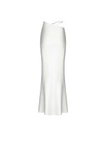 Юбка атласная