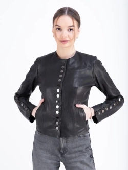 Куртка кожаная женская  натуральная Турция