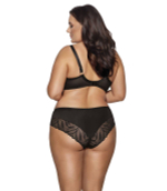 Бюстгальтер Yasemin с чашками на тонком поролоне (Размер: 80B) (Цвет: черный)