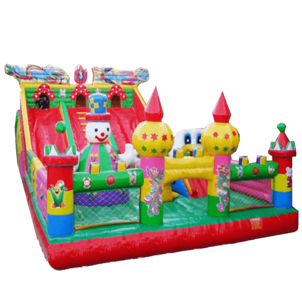 Коммерческий надувной батут "Цирковая арена" 14*7*6 м