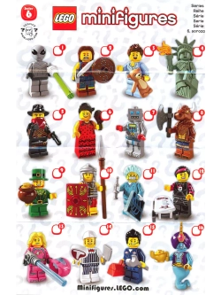 LEGO Minifigures 8827 series 6 серия Римский воин
