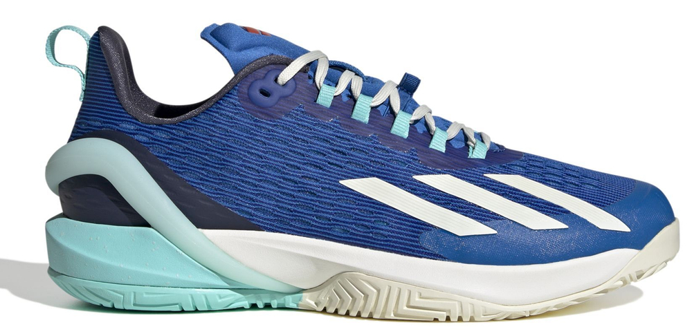 Теннисные кроссовки Adidas Adizero Cybersonic M - bright royal/off white/flash aqua - Blue