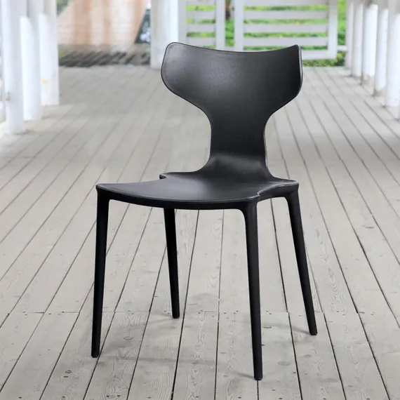 Стул Enzo, черный пластик