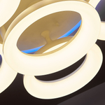 Citilux Паркер Смарт CL225A160E RGB Умная люстра Белая