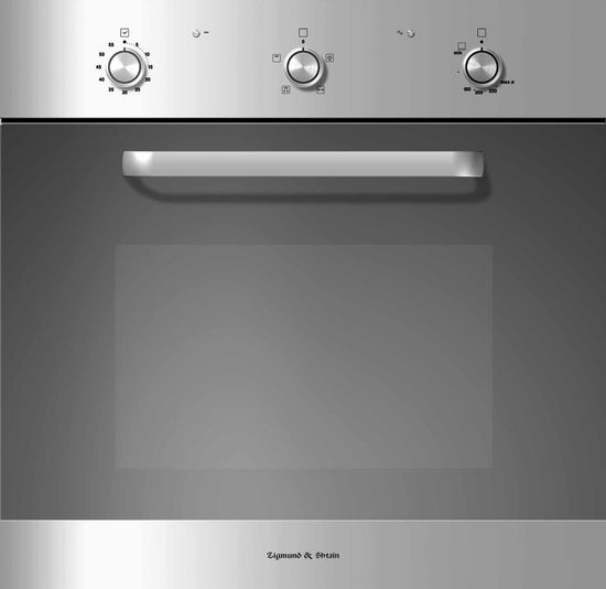 Газовый духовой шкаф Zigmund & Shtain BN 09.501 S