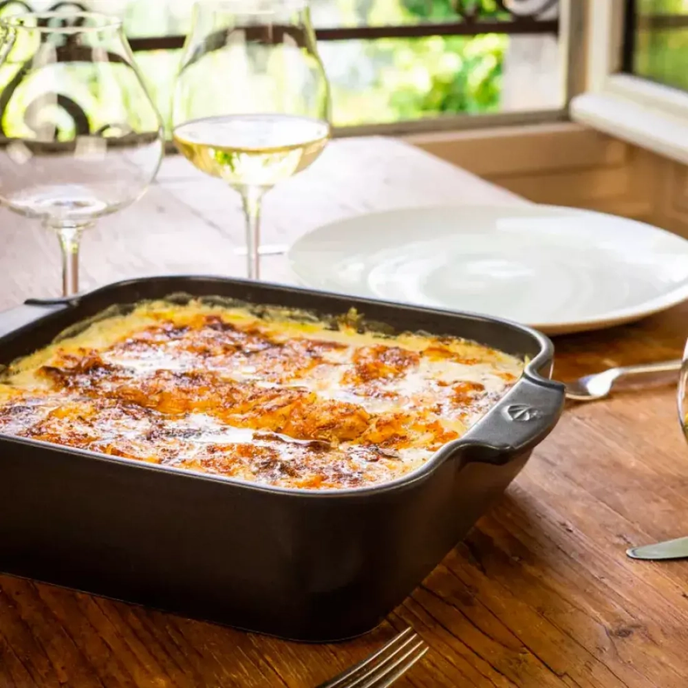 Квадратная форма для запекания 28см 2.7л Peugeot Light Grey