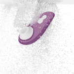 Фиолетовый бесконтактный клиторальный стимулятор 10см Womanizer Liberty 2 Purple WZ112SG5