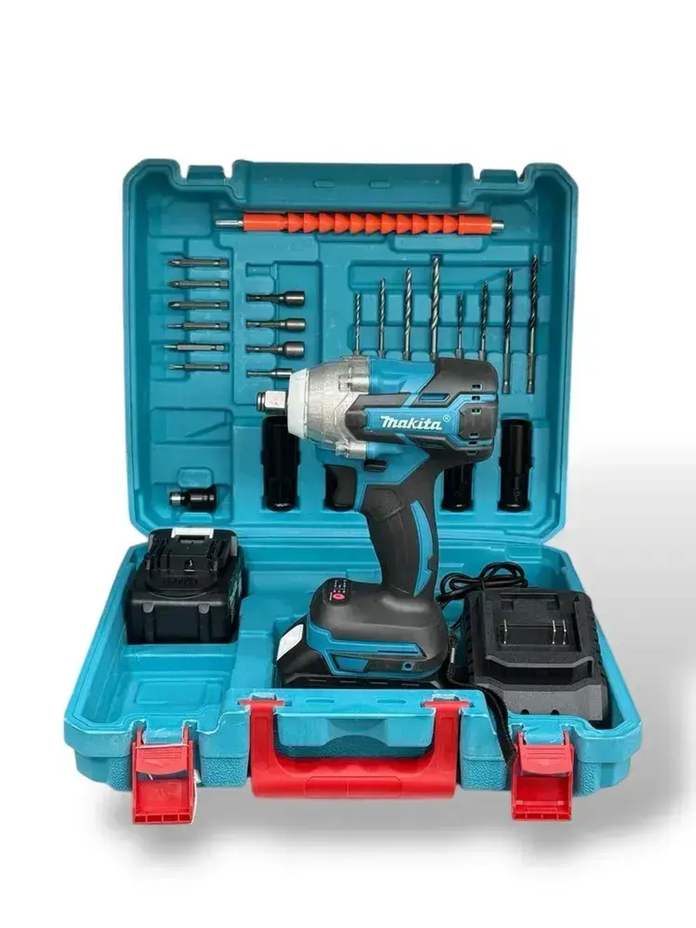 Ударный гайковерт Makita , 2 АКБ + кейс