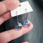 Швензы крючки, сталь, 19мм, для кристаллов, цена за пару