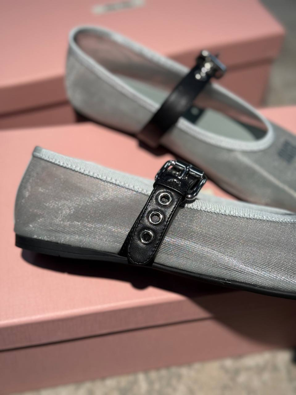 Балетки MIU MIU
